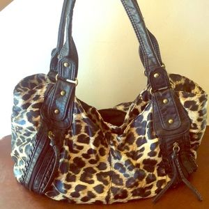 Leopard Print Shoulder Bag